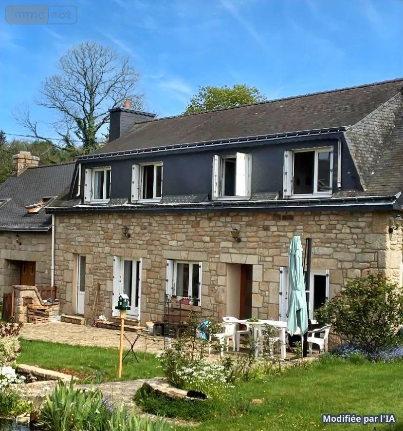 Maison a vendre Lanvénégen 56320 Morbihan 120 m2 5 pièces 218820 euros
