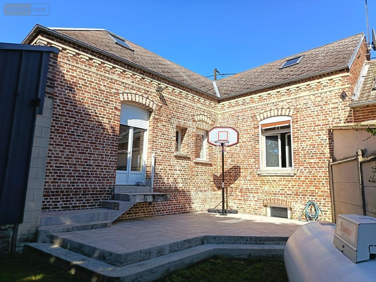 Maison a vendre Villers-Faucon 80240 Somme 81 m2 3 pièces 104800 euros