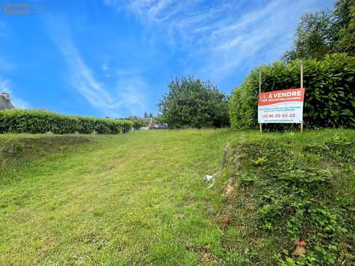 Terrain a batir a vendre Plouézec 22470 Côtes-d'Armor 1049 m2  105000 euros
