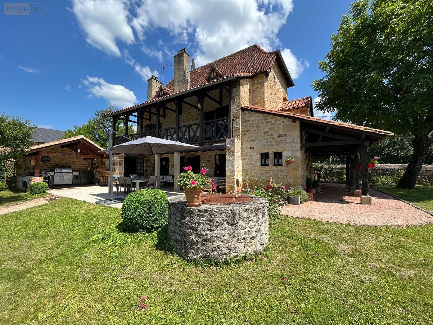 Maison a vendre Balaguier-d'Olt 12260 Aveyron 187 m2 5 pièces 393000 euros