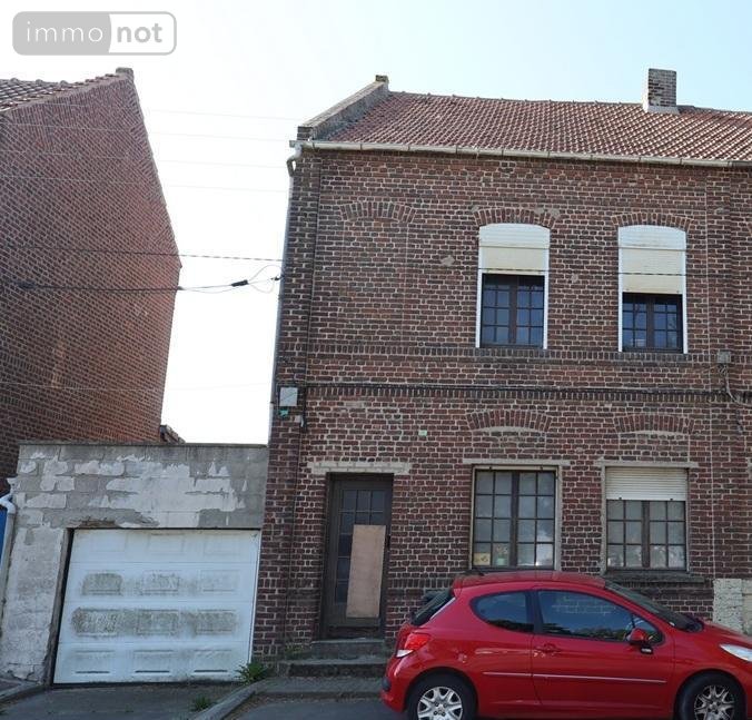 Maison a vendre Cauroir 59400 Nord 104 m2 5 pièces 53500 euros