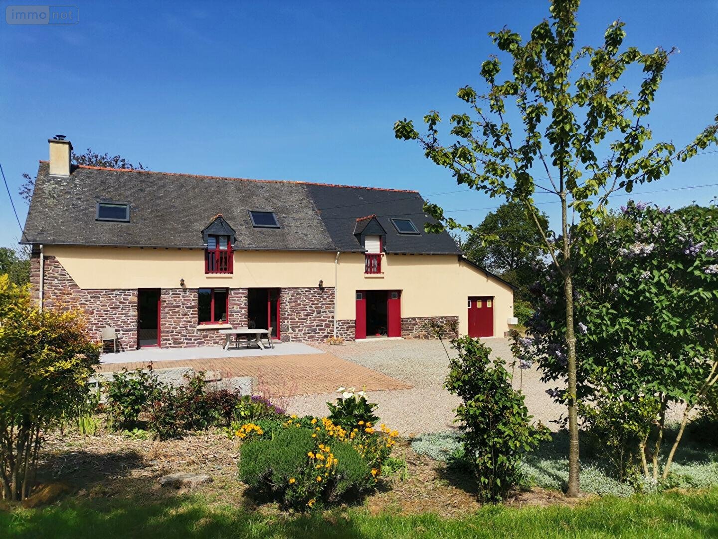 Maison a vendre Iffendic 35750 Ille-et-Vilaine 158 m2 7 pièces 282960 euros