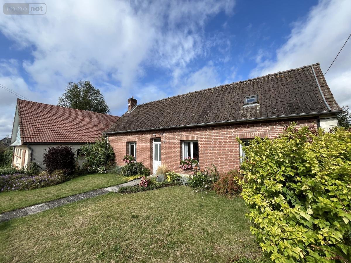 Maison a vendre Grouches-Luchuel 80600 Somme 100 m2 4 pièces 178900 euros