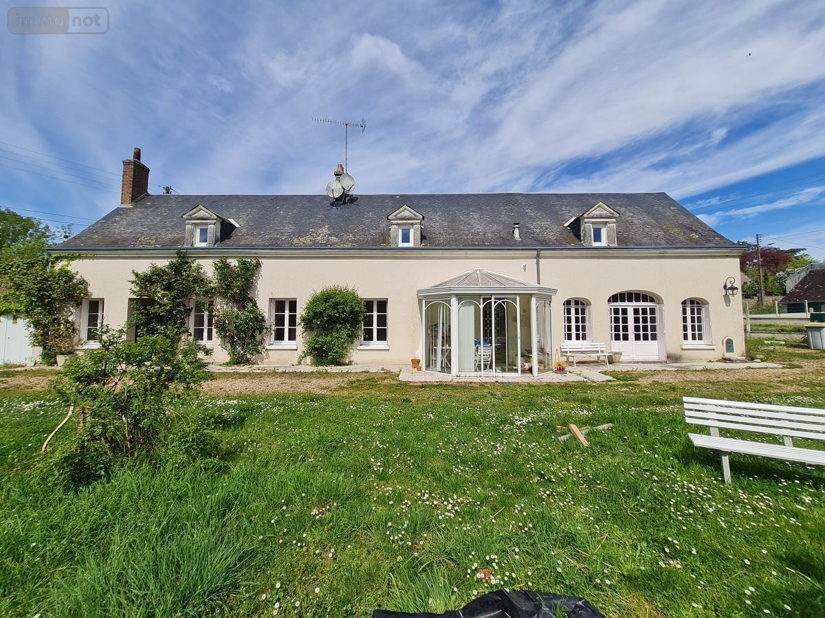 Maison a vendre Lunay 41360 Loir-et-Cher 170 m2 6 pièces 192215 euros