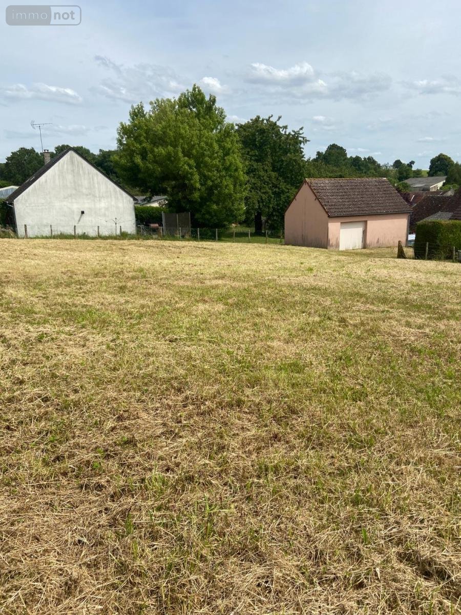 Terrain a batir a vendre Lamnay 72320 Sarthe 1128 m2  37000 euros
