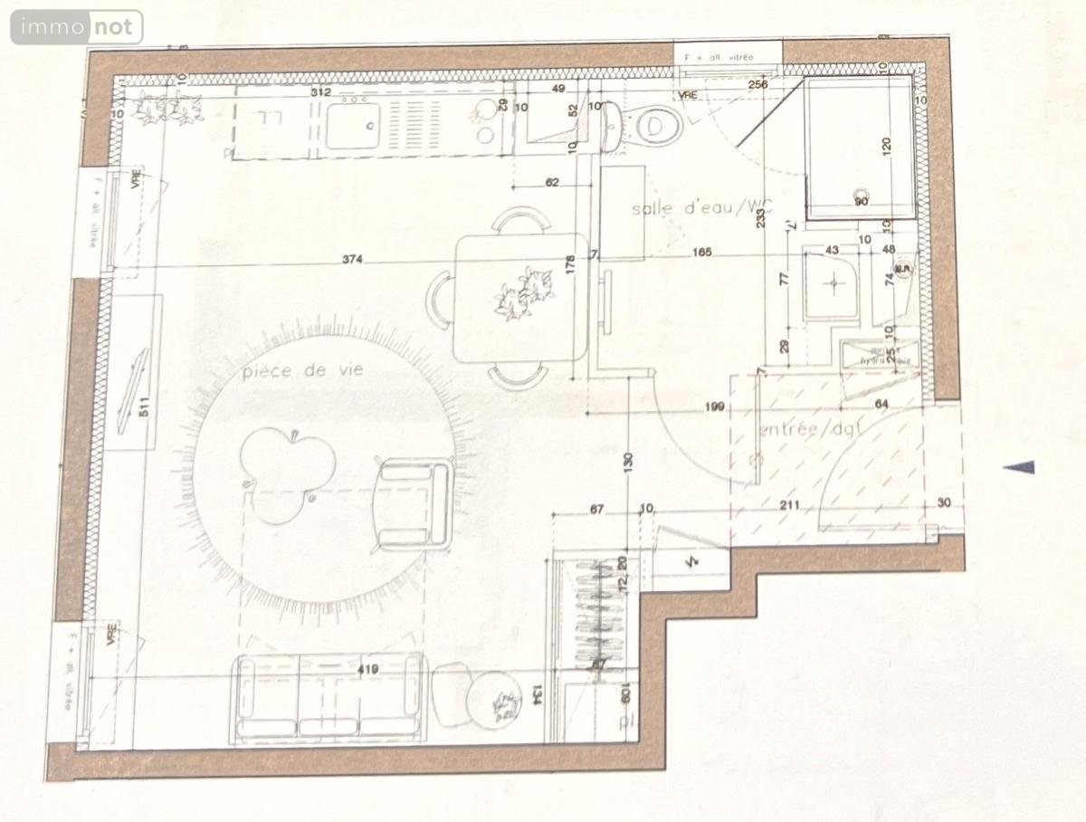 Appartement a vendre Brest 29200 Finistère 28 m2 1 pièce 195000 euros