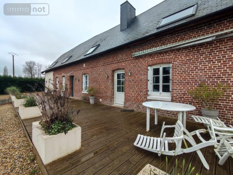 Maison a vendre Sainte-Colombe 76460 Seine-Maritime 148 m2 5 pièces 397100 euros