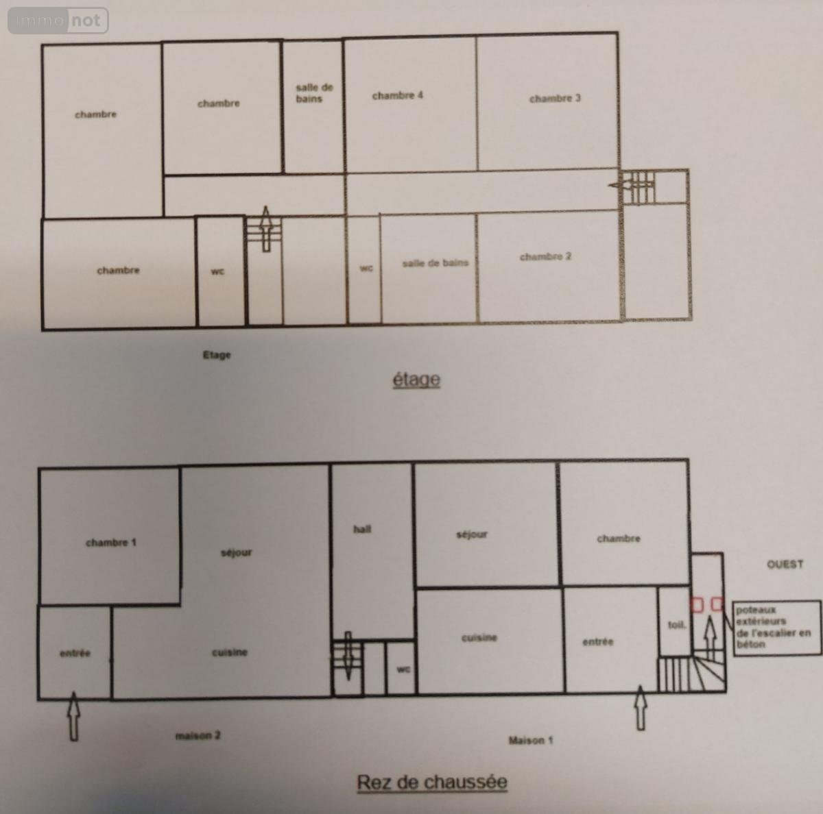 Immeuble a vendre Merlevenez 56700 Morbihan 220 m2  364000 euros