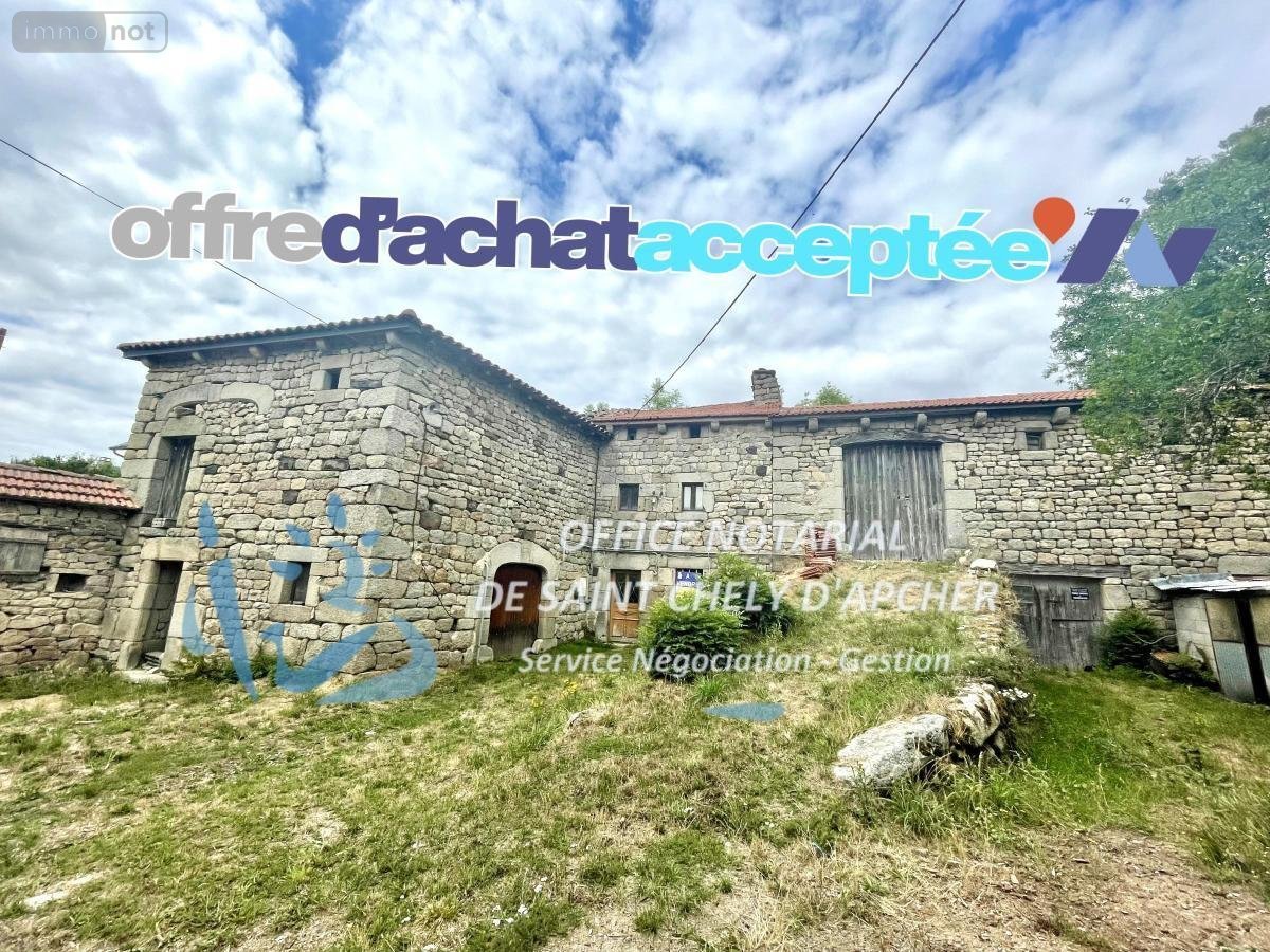 Maison a vendre Chaulhac 48140 Lozère 150 m2 9 pièces 75000 euros