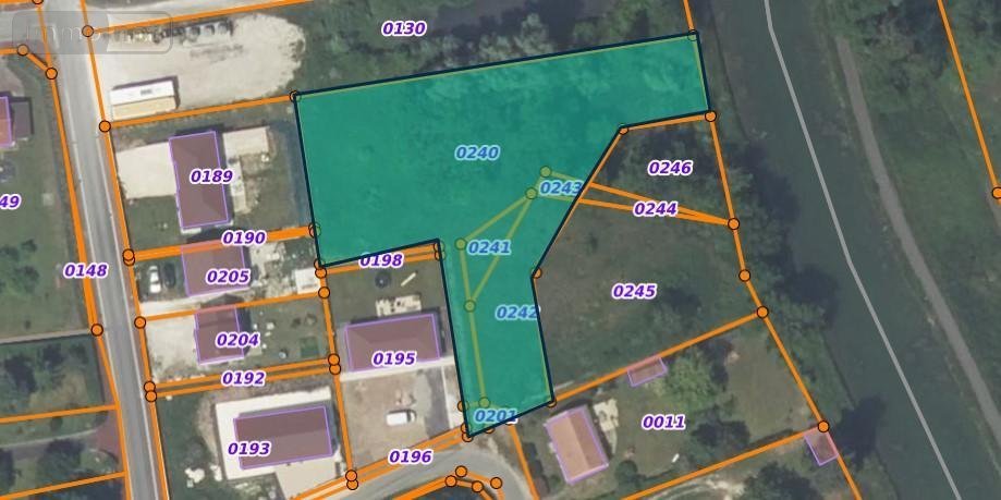 Terrain a batir a vendre Montcresson 45700 Loiret 2289 m2  33900 euros