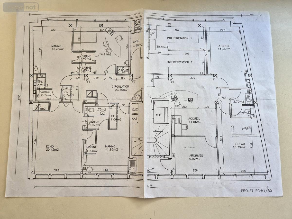 Fonds et murs commerciaux a vendre Troyes 10000 Aube 182 m2  239200 euros