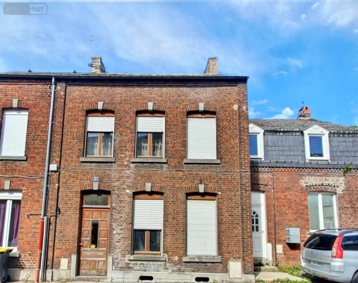 Maison a vendre Hautmont 59330 Nord 85 m2 5 pièces 53750 euros