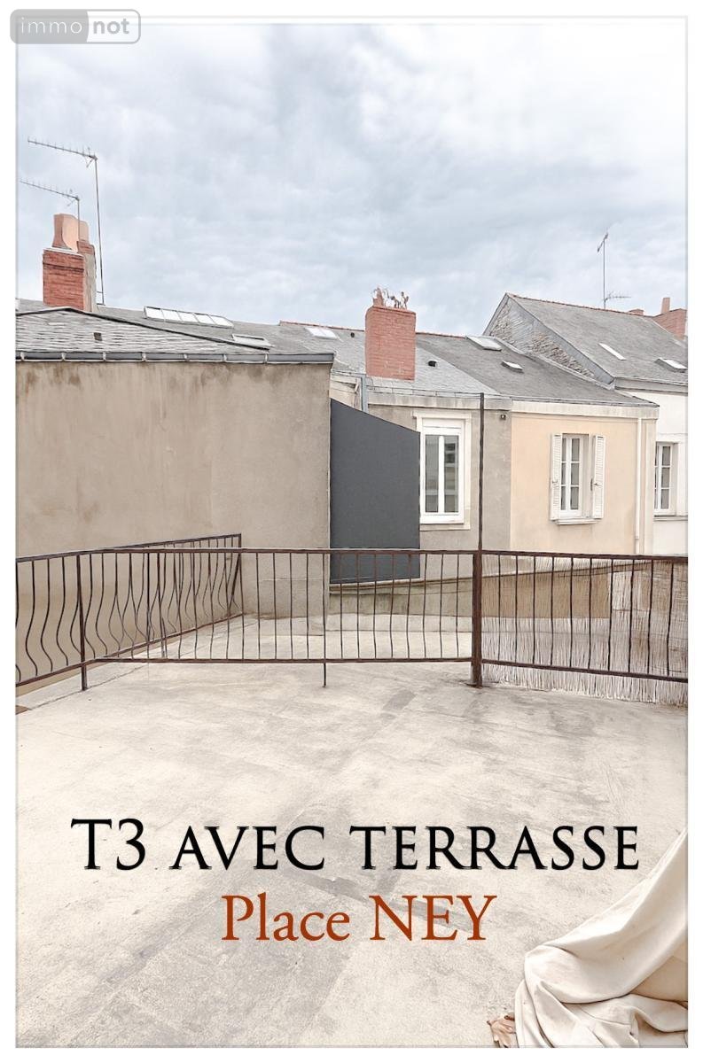 Appartement a vendre Angers 49000 Maine-et-Loire 55 m2 1 pièce 176064 euros