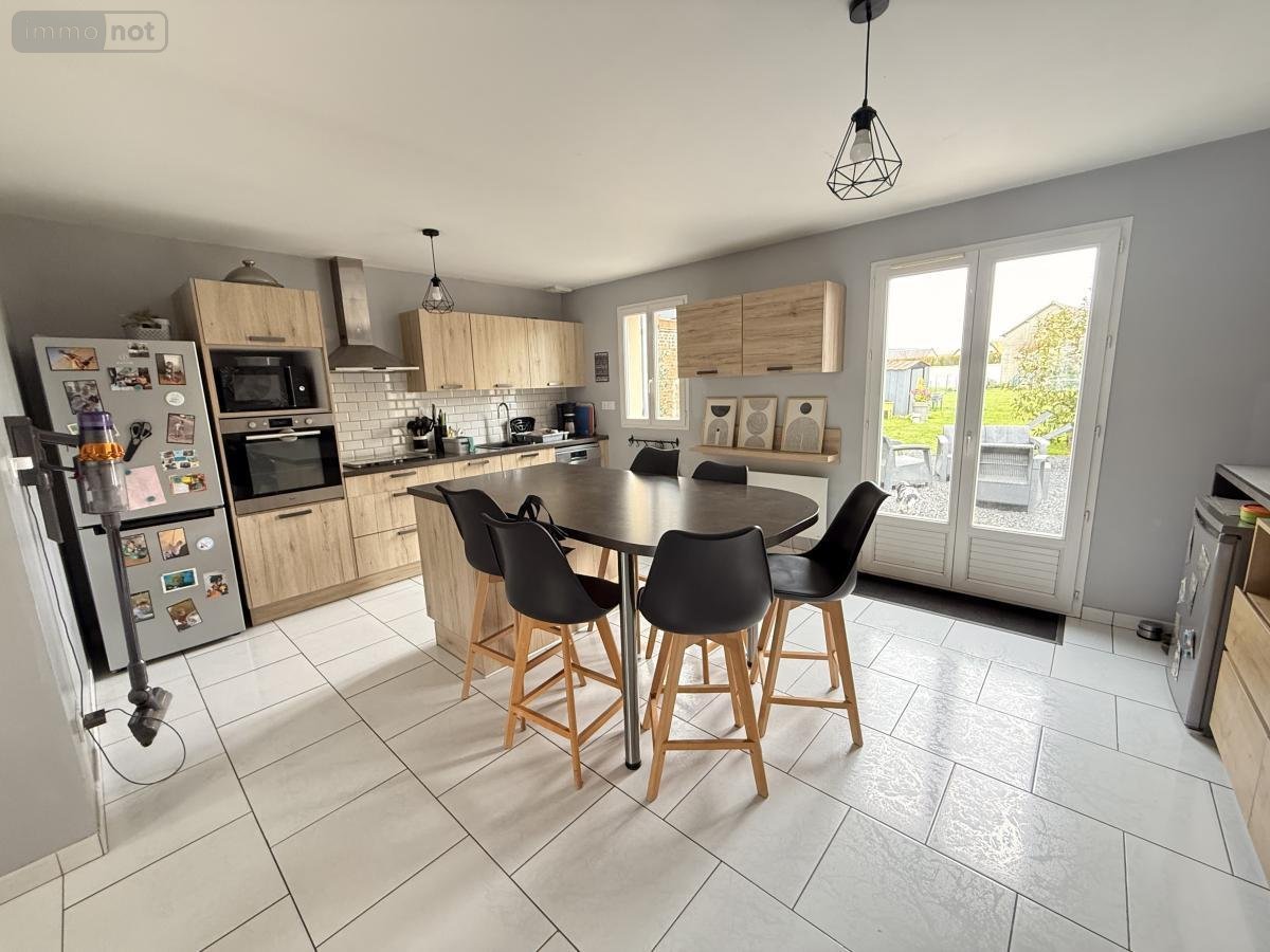 Maison a vendre Lamotte-Warfusée 80800 Somme 99 m2 5 pièces 218400 euros