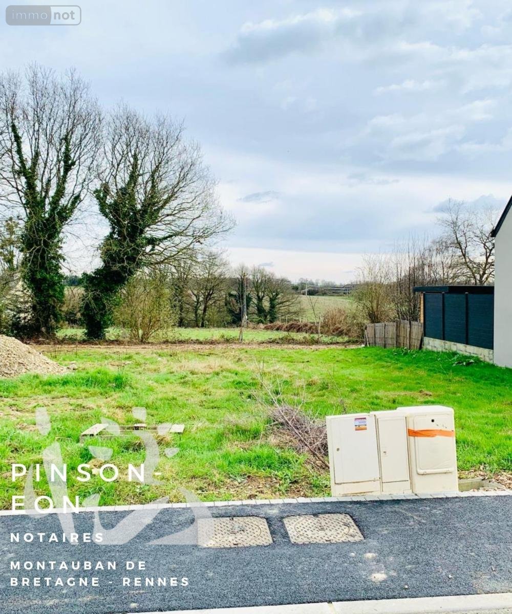 Terrain a batir a vendre Romillé 35850 Ille-et-Vilaine 413 m2  92730 euros