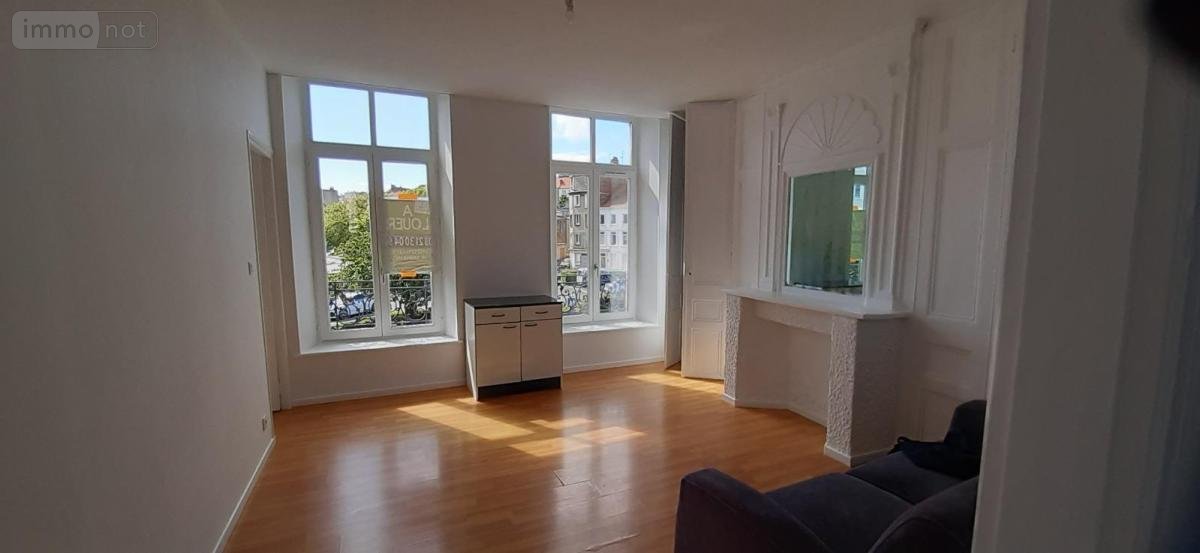Location appartement Boulogne-sur-Mer 62200 Pas-de-Calais 53 m2 3 pièces 625 euros
