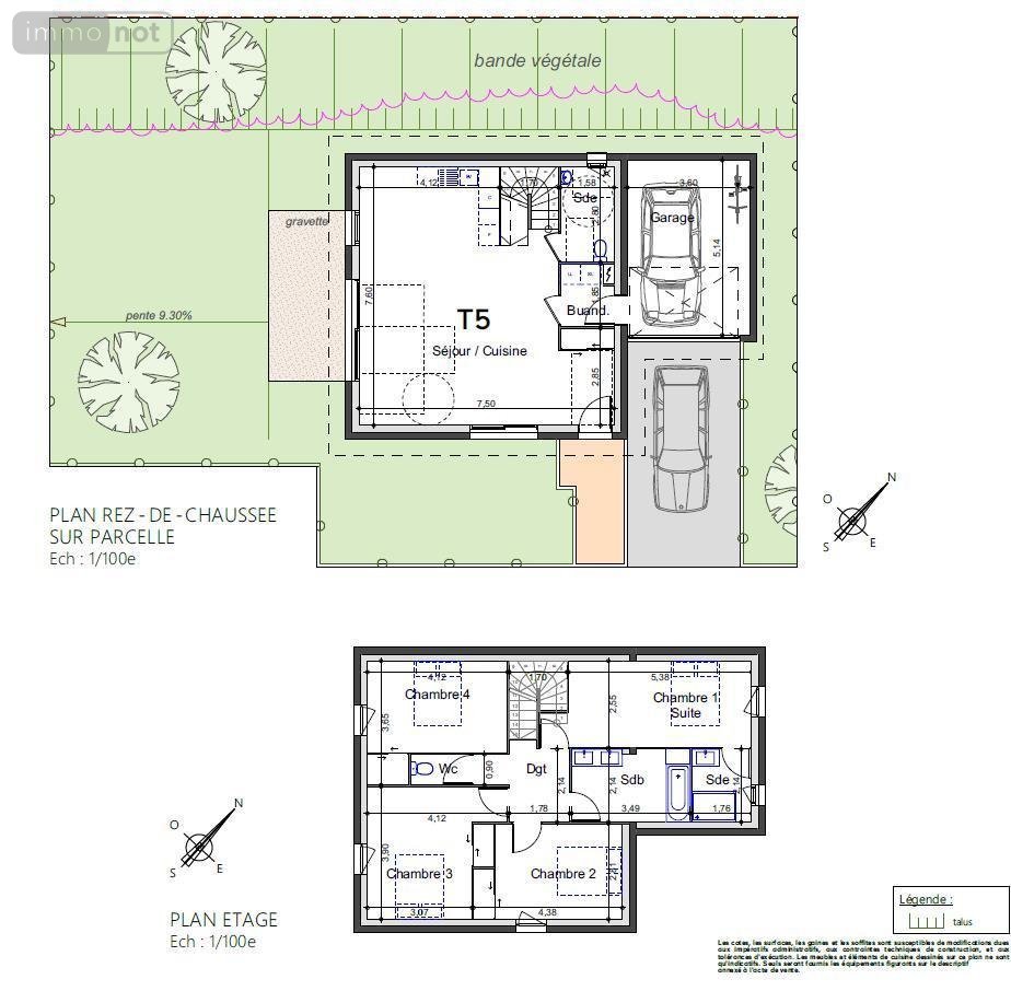 Maison a vendre Le Crozet 42310 Loire 151 m2 5 pièces 815000 euros