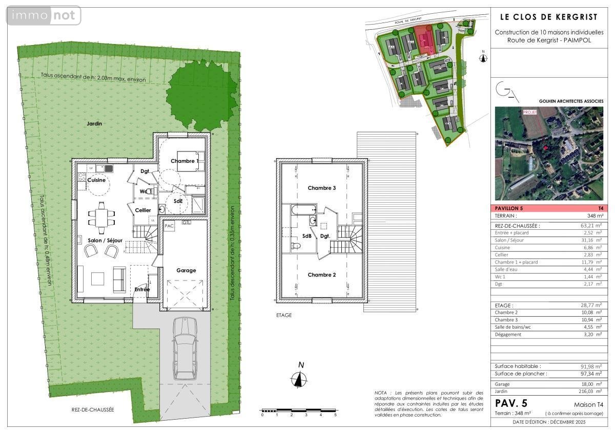 Maison a vendre Paimpol 22500 Côtes-d'Armor 85 m2  365000 euros