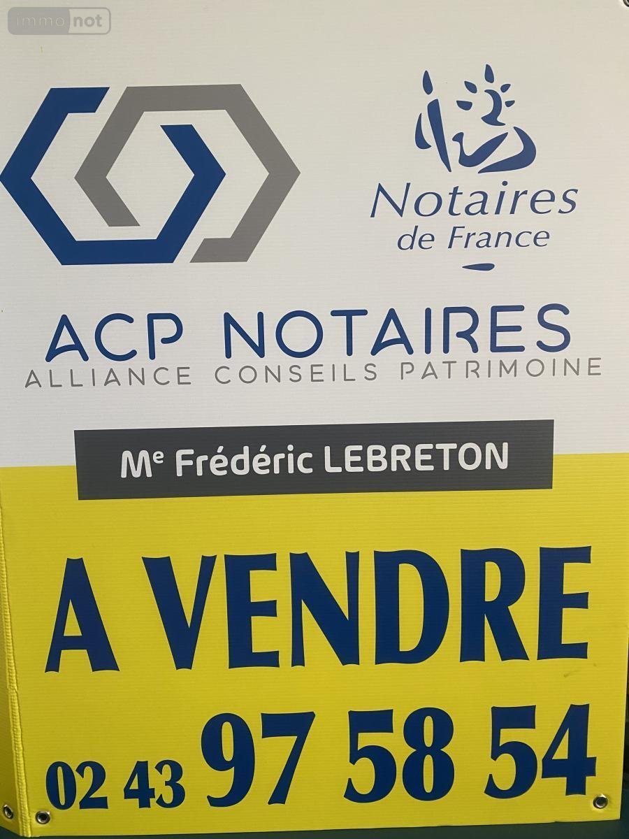 Terrain a batir a vendre La Chapelle-Saint-Aubin 72650 Sarthe 424 m2  84680 euros