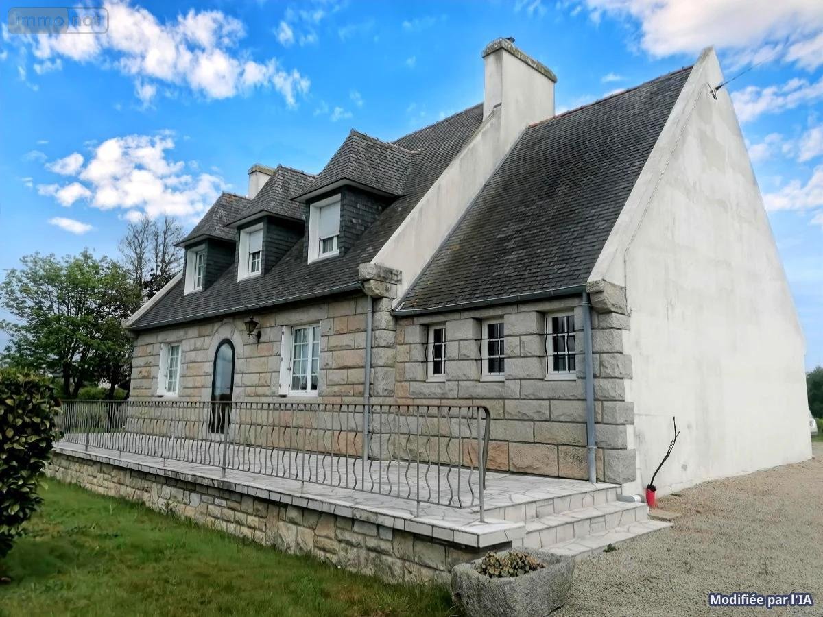 Maison a vendre Saint-Vougay 29440 Finistère 126 m2 5 pièces 203190 euros
