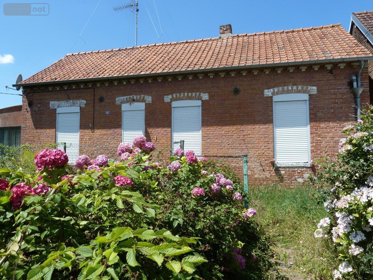 Maison a vendre Ronssoy 80740 Somme 44 m2 3 pièces 34500 euros