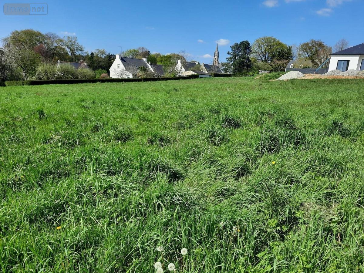 Terrain a batir a vendre La Chapelle-Caro 56460 Morbihan 1647 m2  73660 euros