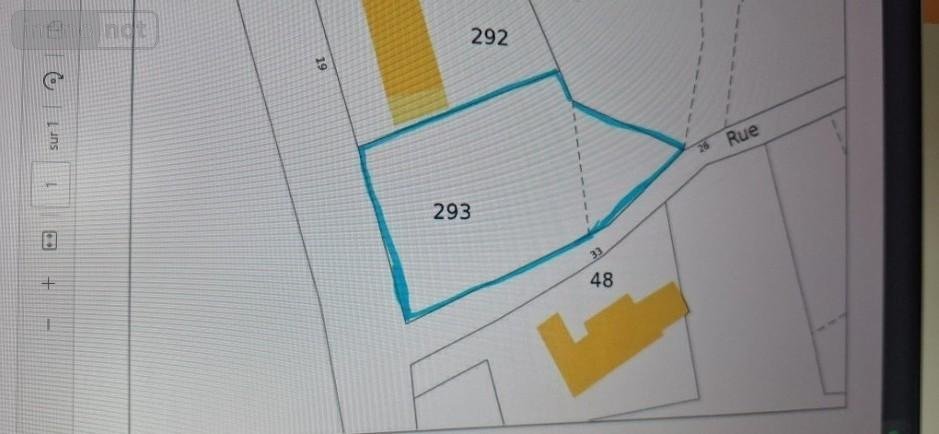 Terrain a batir a vendre Saint-Mars-la-Brière 72470 Sarthe 855 m2  47250 euros