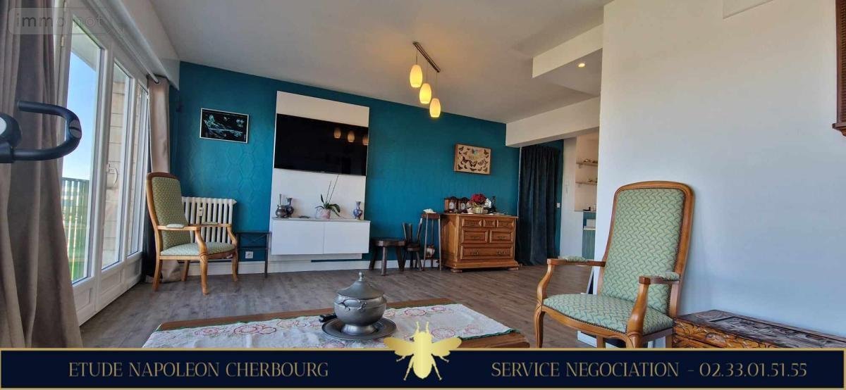 Appartement a vendre Cherbourg-en-Cotentin 50100 Manche 77 m2 3 pièces 356600 euros