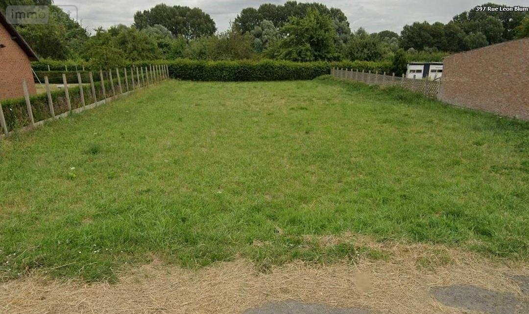 Terrain a batir a vendre Raimbeaucourt 59283 Nord 1014 m2  138700 euros