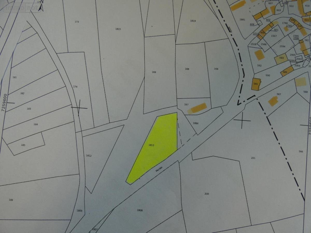 Terrain a batir a vendre Loqueffret 29530 Finistère 2660 m2  32000 euros