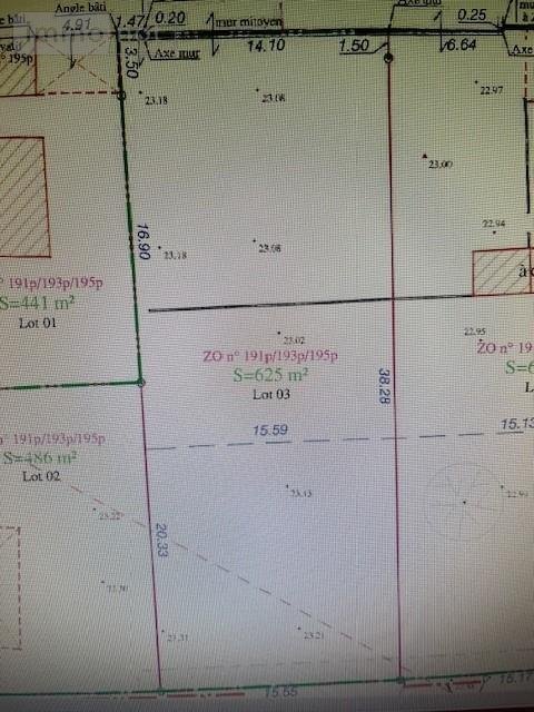 Terrain a batir a vendre La Limouzinière 44310 Loire-Atlantique 625 m2  74000 euros