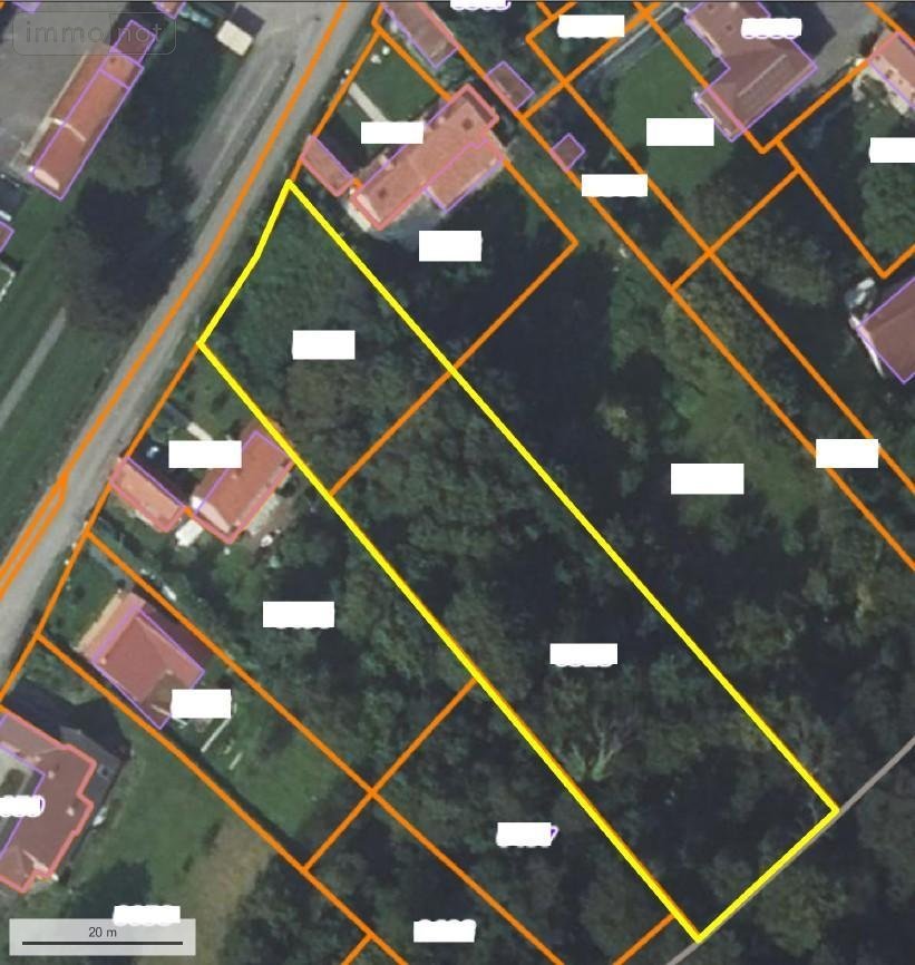 Terrain a batir a vendre Beussent 62170 Pas-de-Calais 2356 m2  55100 euros