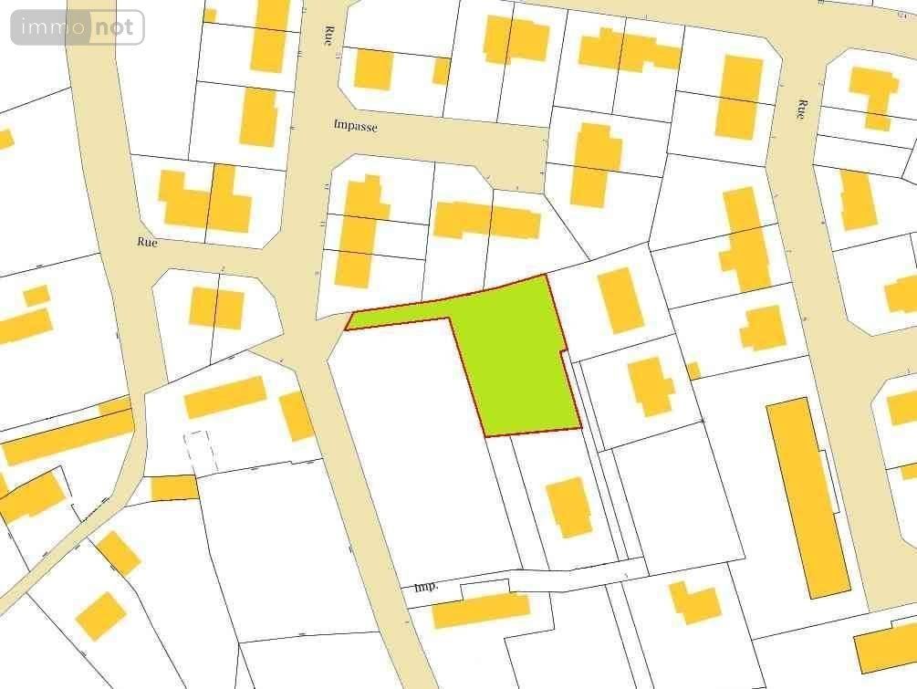 Terrains de loisirs bois etangs a vendre Audierne 29770 Finistère 1015 m2  42600 euros