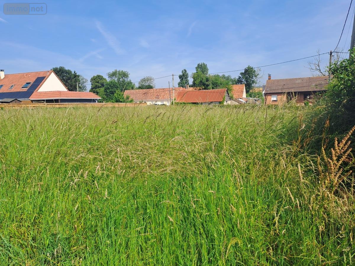 Terrain a batir a vendre Sanghen 62850 Pas-de-Calais 682 m2  53600 euros