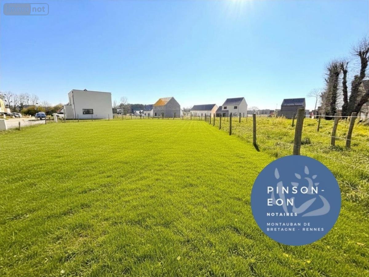 Terrain a batir a vendre Montauban-de-Bretagne 35360 Ille-et-Vilaine 433 m2  89921 euros