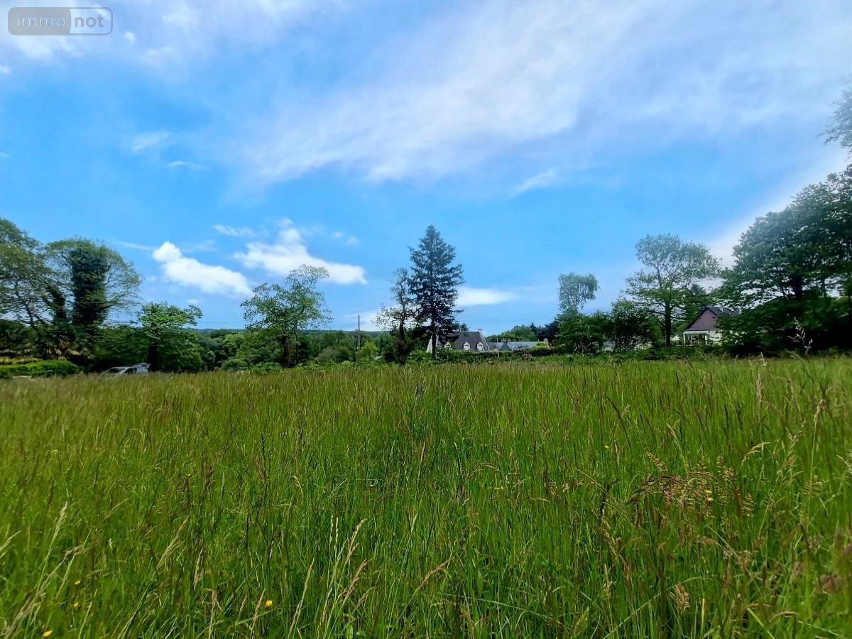 Terrain a batir a vendre Camors 56330 Morbihan 880 m2  78100 euros