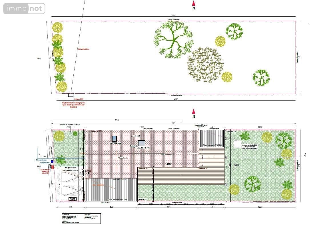 Terrain a batir a vendre Le Loroux-Bottereau 44430 Loire-Atlantique 522 m2  131440 euros