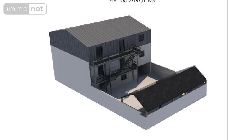 Appartement a vendre Angers 49000 Maine-et-Loire 78 m2 3 pièces 245110 euros