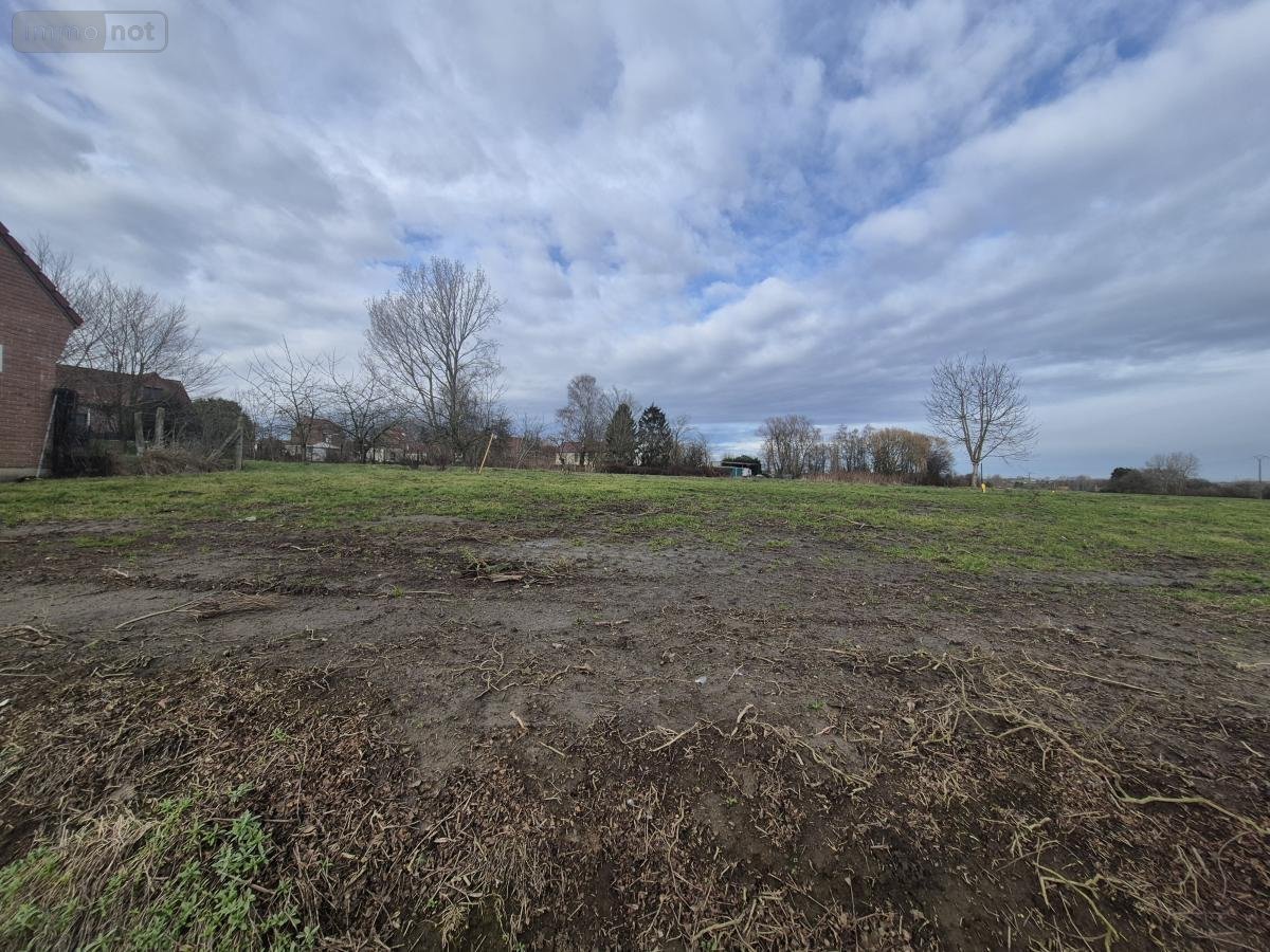 Terrain a batir a vendre Moncheaux 59283 Nord 619 m2  90100 euros