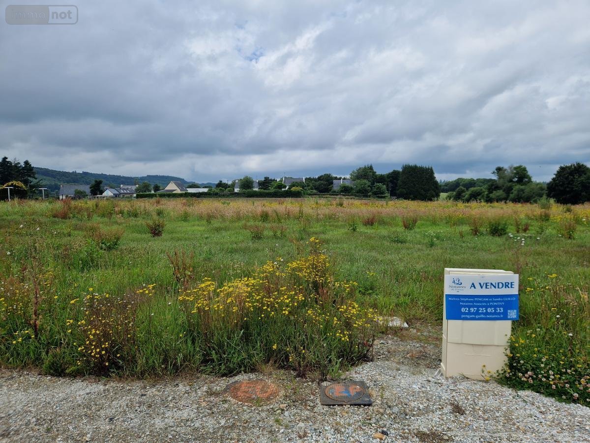 Terrain a batir a vendre Cléguérec 56480 Morbihan 713 m2  41715 euros