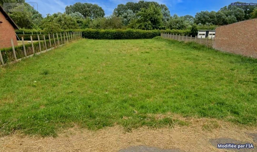Terrain a batir a vendre Raimbeaucourt 59283 Nord 1014 m2  138700 euros