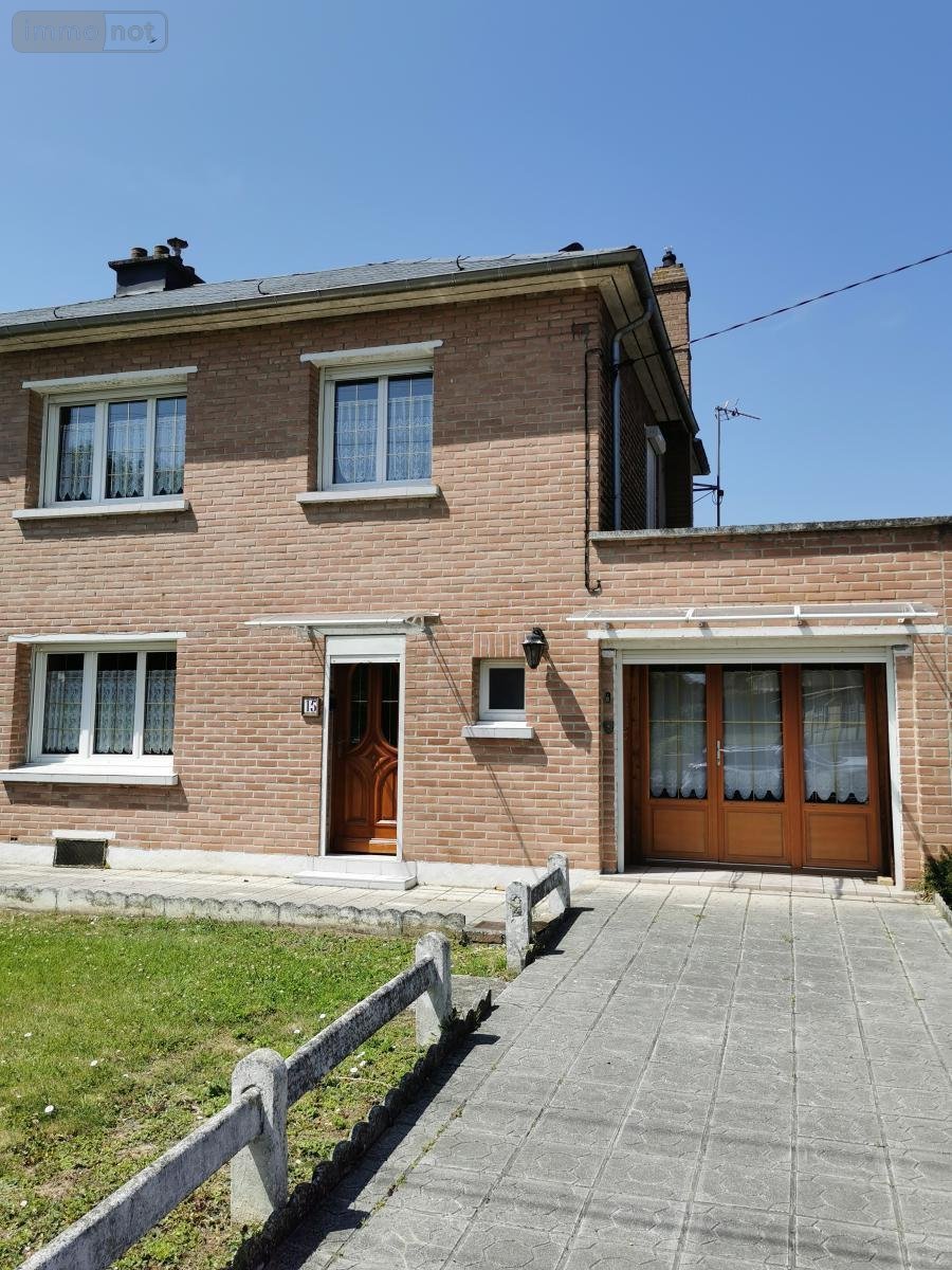Maison a vendre Tortequesne 62490 Pas-de-Calais 128 m2 7 pièces 158250 euros