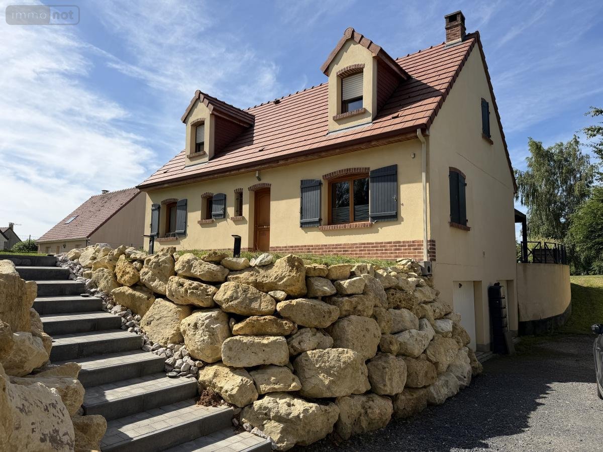 Maison a vendre Englebelmer 80300 Somme 114 m2 5 pièces 262300 euros