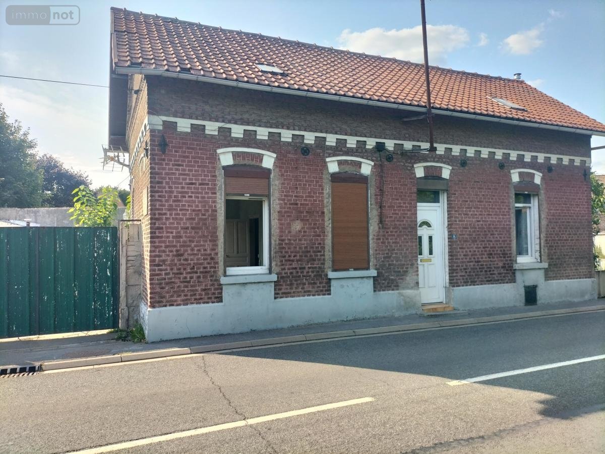 Maison a vendre Waziers 59119 Nord 99 m2 7 pièces 77000 euros