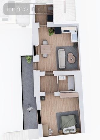 Appartement a vendre Laval 53000 Mayenne 44 m2  83840 euros