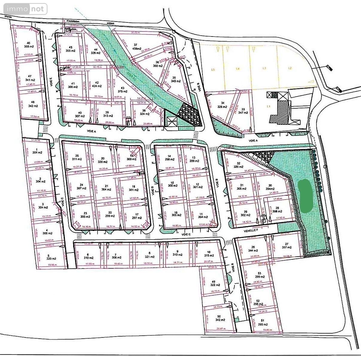 Terrain à Batir à vendre SaintBenoît 97470 Réunion 302 m2 à 96620 euros
