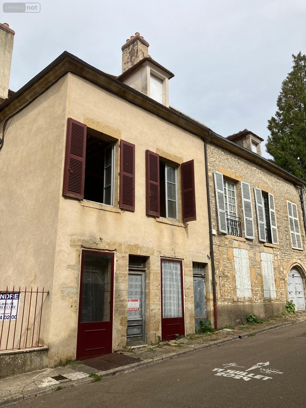 Maison a vendre Vézelay 89450 Yonne 225 m2 4 pièces 442000 euros