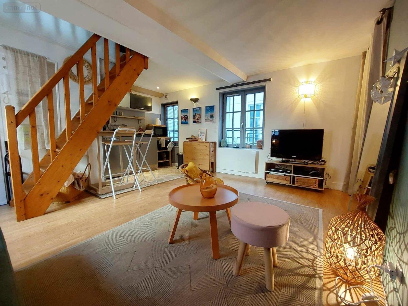 Location appartement Honfleur 14600 Calvados 22 m2 1 pièce 550 euros