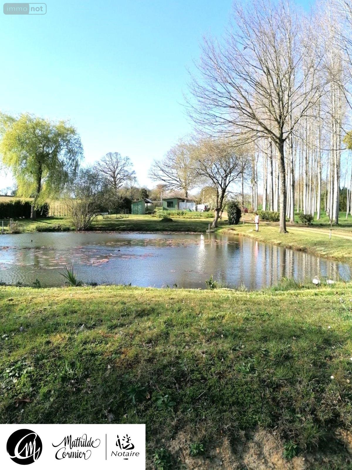 Terrains de loisirs bois etangs a vendre La Baconnière 53240 Mayenne 20002 m2  77108 euros
