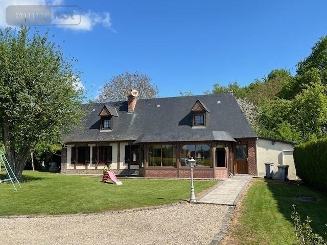 Maison a vendre Biville-la-Baignarde 76890 Seine-Maritime 120 m2 5 pièces 229600 euros